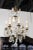 French French 19th Century Six-Light Crystal Chandelier with Scrolled Brass Armature For Sale - Image 3 of 12