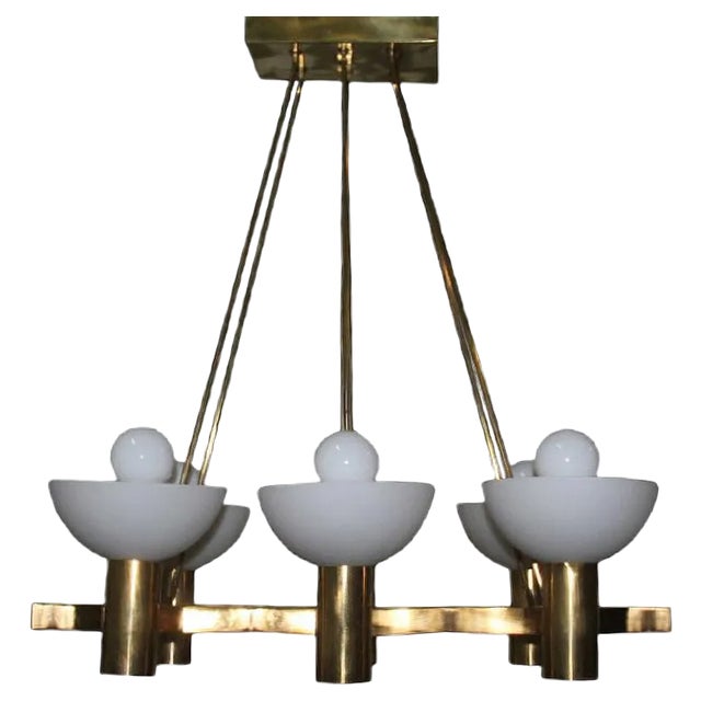 Vintage Chandelier from Stilnovo, 1950s For Sale