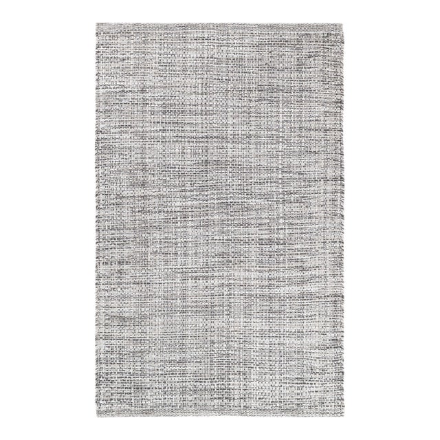 Dash & Albert by Annie Selke Fusion Grey Indoor/Outdoor Rug, 7' 6" x 9' 6" For Sale