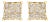 14K Yellow Gold 1 1/2 Cttw Invisible Set Princess-Cut Diamond 9 Stone Square Stud Earrings (J-K Color, SI2-I1 Clarity) For Sale