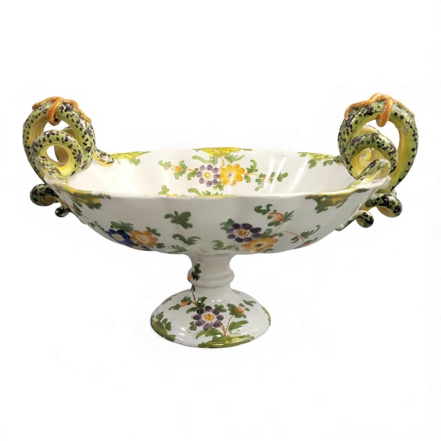 Majolica Vase from Ulisse Cantagalli, Florence, Italy, 1880 For Sale - Image 3 of 15