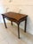 Brown Antique Georgian Chippendale Mahogany Serpentine Console Card Table, 1770s For Sale - Image 8 of 12