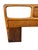 Lane Furniture Mid-Century Modern Lane King Size Walnut Headboard For Sale - Image 4 of 7