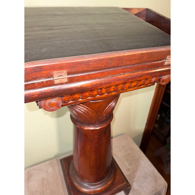 Beautiful Antique Mahogany Lectern For Sale - Image 11 of 11