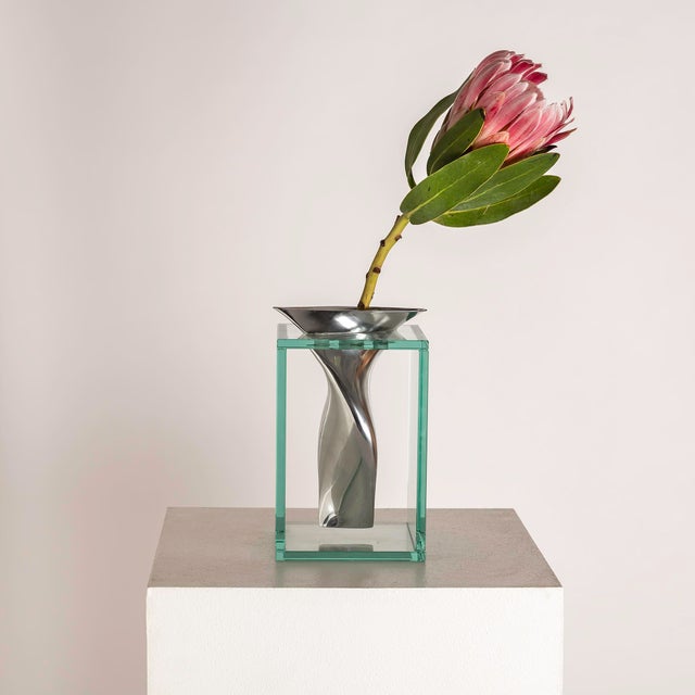 Flower Vases by Lisa Mori, 1980s, Set of 2 For Sale - Image 10 of 17