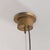 Italian Glass Dome Pendant with Abstract Pattern, 1970s For Sale - Image 4 of 9