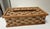 Rustic wood cottage or cabin style tissue box cover with braided textured design and wood accent framing. Classic and...