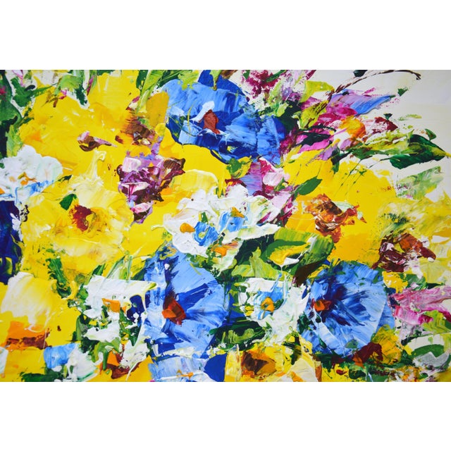 Flowers. Summer.Modern Original Hand Painting. Arts Bound For Sale - Image 4 of 11