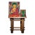 TASCHEN Books, Thomas Laird "Murals of Tibet" Painting Collection Autographed by the Dalai Lama Collector's Edition with Book Stand For Sale