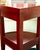 Wood Bombay & Co. Triangle Corner Table With Drawer For Sale - Image 7 of 11