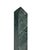 Neoclassical Green Marble & Brass Obelisk, 14.5" High For Sale - Image 11 of 11