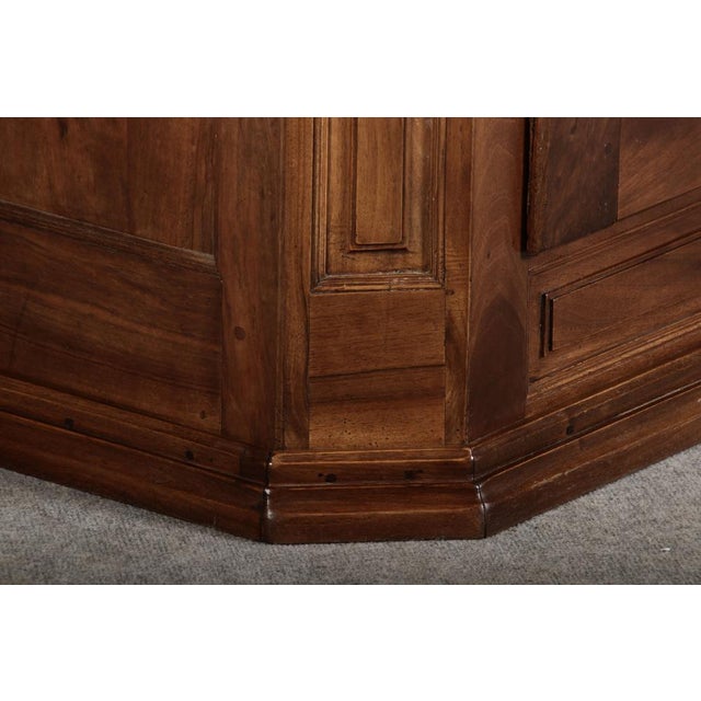 Antique Biedermeier Wardrobe in Walnut, 1810s For Sale - Image 13 of 18