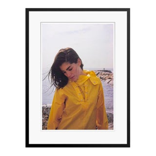 Toni Frissell 'Minnie Cushing in Yellow' Archival Pigment Print Framed in Black For Sale