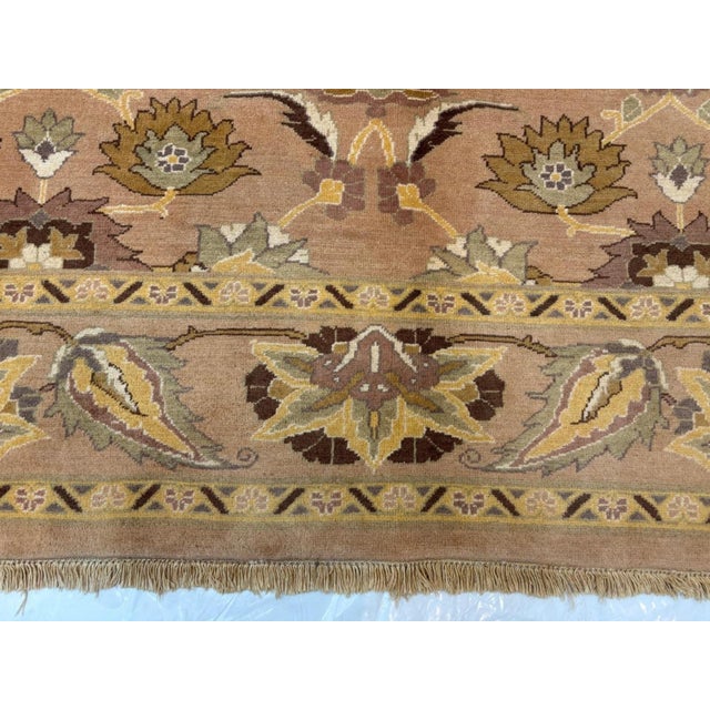 Vegetable Dye Zeigler Rug , 9'3" X 12'3" For Sale - Image 4 of 6