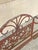 Metal Vintage French Art Nouveau Style Leafy Vine Cast Aluminum Garden Patio Bench For Sale - Image 7 of 10
