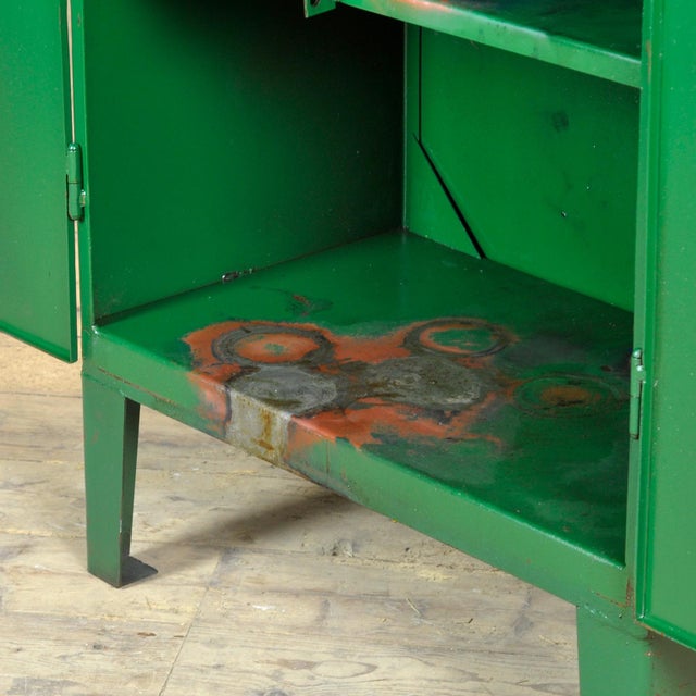 Metal Industrial Iron Cabinet, 1960s For Sale - Image 7 of 18