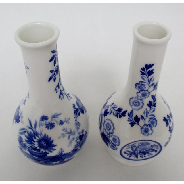 Spode Porcelain Vases, a Pair Chairish