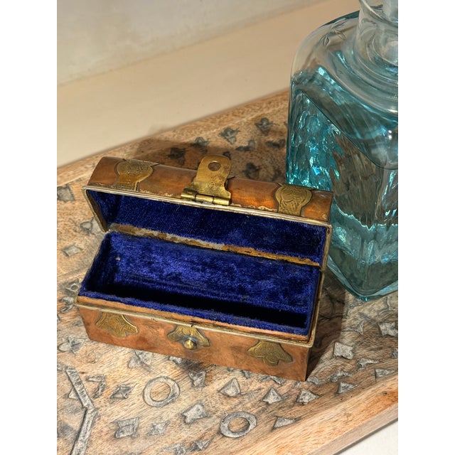 Antique Betel Decorative Treasure Box For Sale - Image 4 of 8