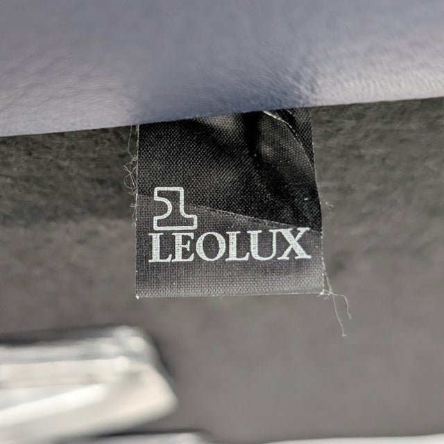 Tango Sofa in Leather Black from Leolux For Sale - Image 10 of 11