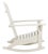 White Brizio Adirondack/Rocking - White For Sale - Image 8 of 9
