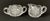 American American Brilliant Period-Abp-1880-1916 Creamer and Sugar Set For Sale - Image 3 of 7