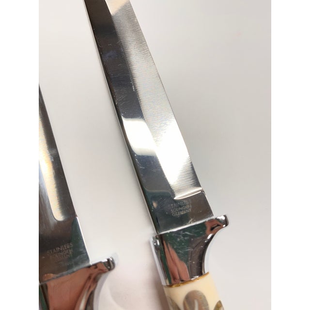 1950s 1950s Mid-Century Modern Durex Germany Carving Set of 3 For Sale - Image 5 of 7