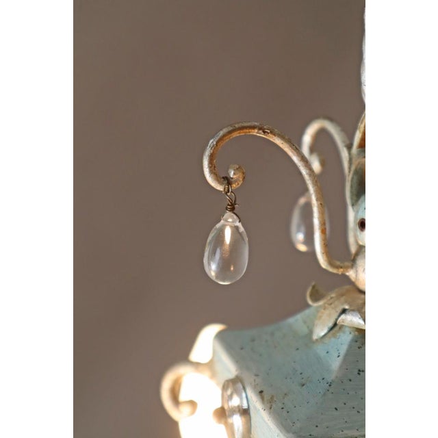 Goldenrod Regency Chandelier from Banci Firenze, 1970s For Sale - Image 8 of 15