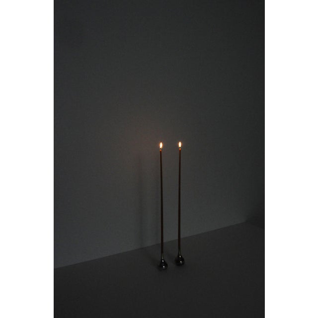 Tear Drop Candleholders by Jens Quistgaard for Dansk, Set of 2 For Sale - Image 9 of 10