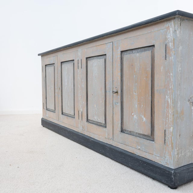 Large Antique Sideboard in Fir, 1900 For Sale - Image 4 of 10