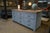 1950s Buffet with 9 Gray Patinated Drawers, 1950s For Sale - Image 5 of 13