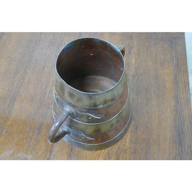 French Conical Copper and Brass Banded Measure, 1850 For Sale - Image 4 of 9
