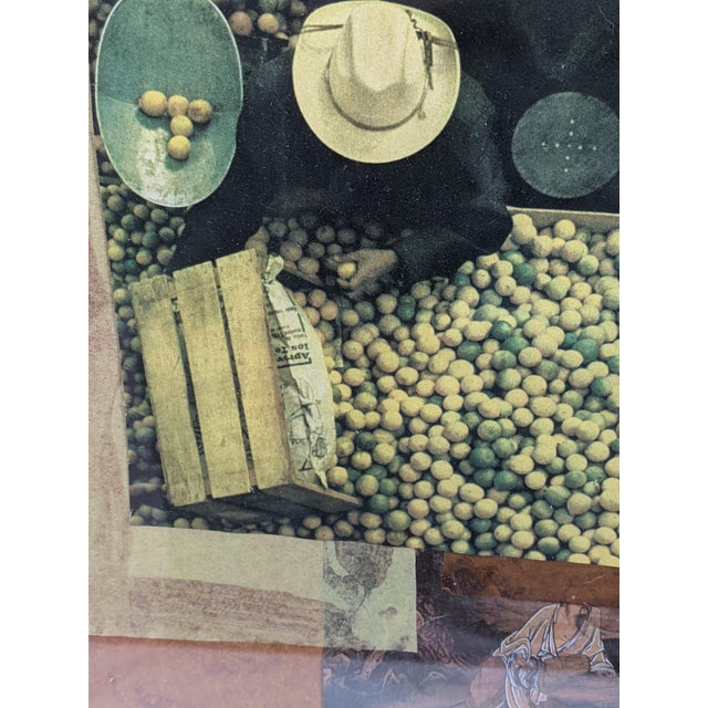 1960s Attributed to Norma Spitzbart | Mid-Century Modern Mixed-Media Collage | Nyu & American University Provenance | C. 1965–1968 For Sale - Image 5 of 17