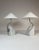 Mid-Century Marble and Steel Table Lamps from Bergboms, 1970s, Sweden, Set of 2 For Sale - Image 3 of 17
