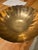 Mid-Century Modern Vintage Hollywood Regency Scalloped Solid Brass Bowl, Italian Style, 9 3/4” For Sale - Image 3 of 10
