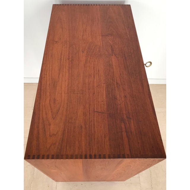 Wood Teak Bar Cabinet from Søborg Møbelfabrik, 1960s For Sale - Image 7 of 16