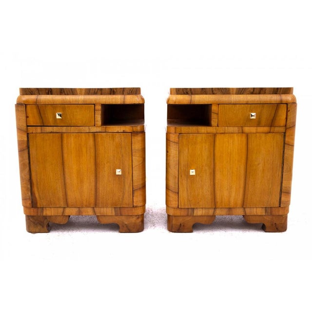 Art Deco Bedside Tables, 1950s, Set of 2 For Sale - Image 14 of 14