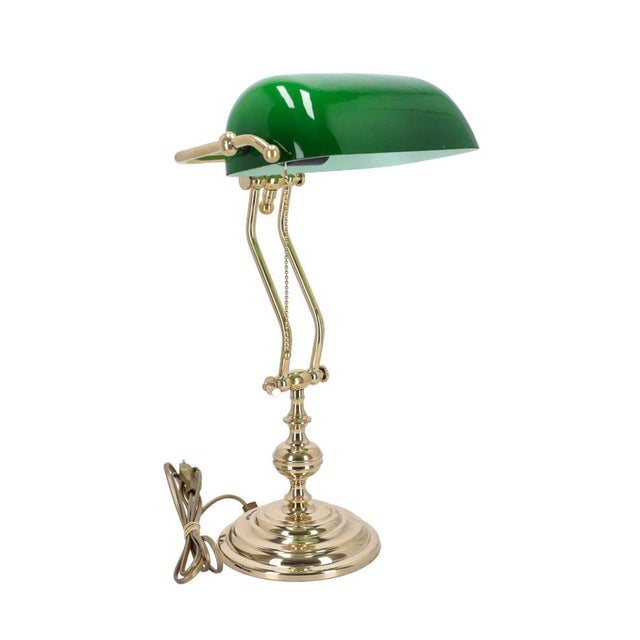 Contemporary Ministerial Brass Lamp from Ghidini 1961 For Sale - Image 3 of 3