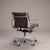 Herman Miller Eames Soft Pad Management Chair by Herman Miller in Chocolate Brown Leather & Polished Aluminum For Sale - Image 4 of 11