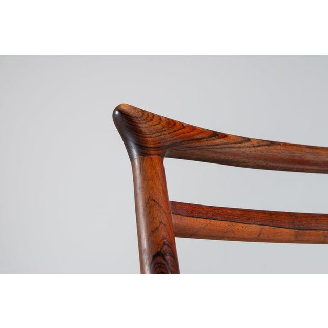 Dining Chairs in Rosewood by Erling Torvits for Sørø Stolefabrik, Denmark, 1960, Set of 6 For Sale - Image 11 of 15