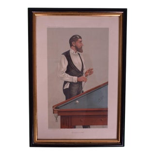 1900s Vanity Fair ‘Spy’ Caricature "The Champion of 1885" (John Roberts Jr) For Sale