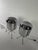 Floor Lamps with Mirrored Smoked Glass, 2000s, Set of 2 For Sale - Image 6 of 9