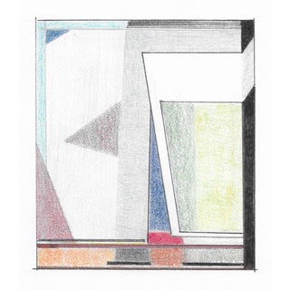 Charles Dudley Abstract 1996 Drawing on Paper For Sale