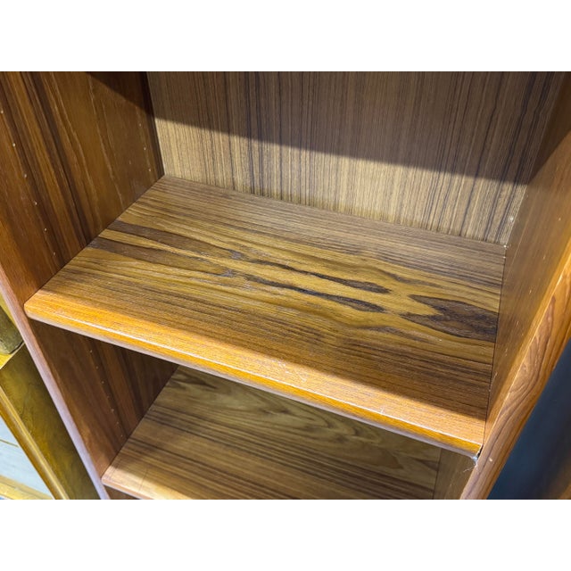 Mid-Century Danish Modern Teak Bookcases For Sale In New York - Image 6 of 9