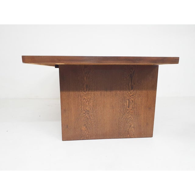Large Wenge Desk attributed to 't Spectrum, Netherlands, 1960s For Sale - Image 15 of 18