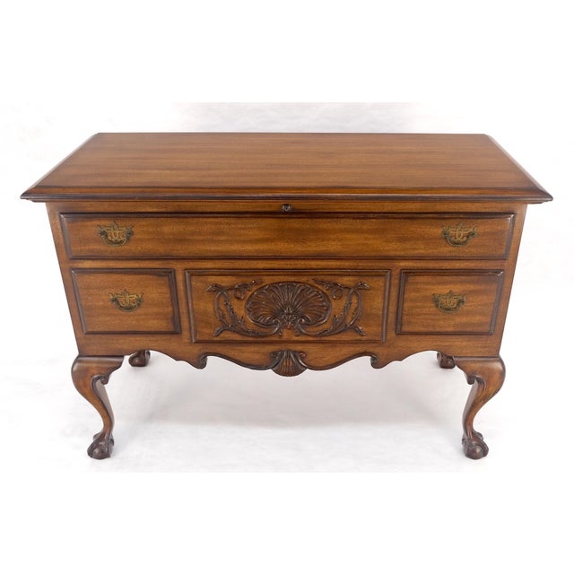 Very Fine Cedar Hope Chest Ball & Claw Chippendale Feet MINT For Sale - Image 13 of 18