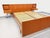 Vintage Scandinavian Style Double Bed in Teak with Integrated Illuminated Bedside Tables and Slatted Base, 1960s For Sale - Image 17 of 18