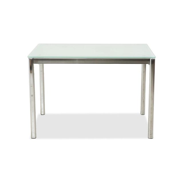 Silver and Glass Dining Table from Calligaris For Sale - Image 10 of 11