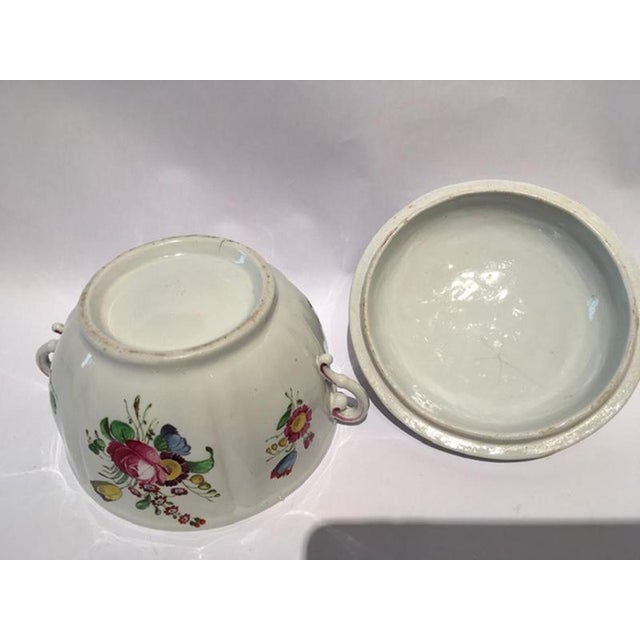 Ceramic 18th Century Porcelain Covered Cup or Sugar Bowl by Richard Ginori, Italy For Sale - Image 7 of 18