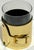Late 20th Century 6 Italian Gold-Plated Leather Horsebit Old Fashioned Glasses, Style of Gucci For Sale - Image 11 of 14