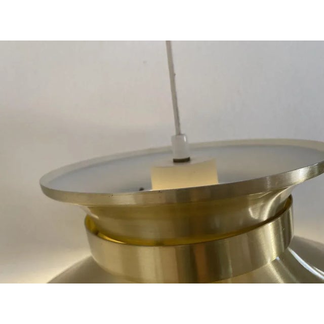 Mid-Century Modern Swedish Pendant Lamp by Carl Thore for Granhaga Metallindustri, 1960s For Sale - Image 10 of 18